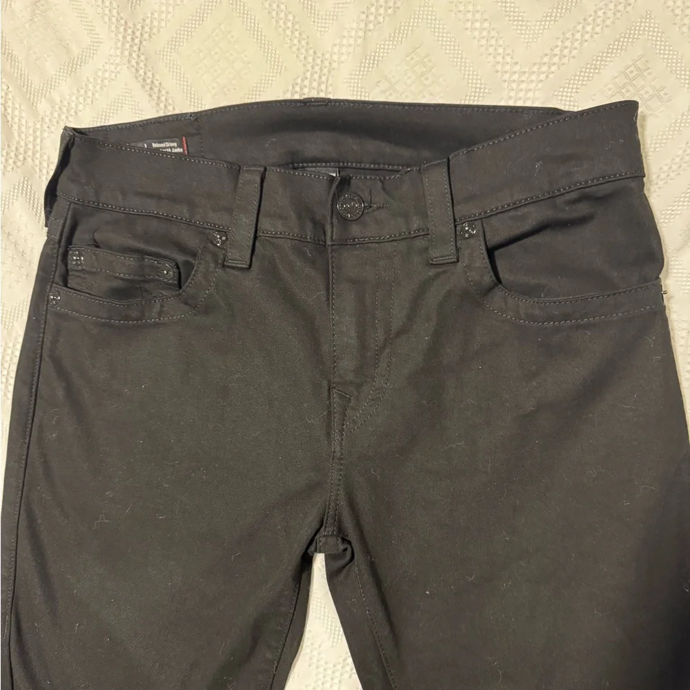 True Religion - Black Jeans for Men (Rocco Relaxed Skinny) - Picture 4 of 6